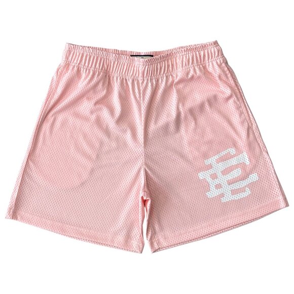 Eric Emanuel EE x Akimbo Tyrrell Winston Shorts Rose Quartz White - Picture 1 of 3